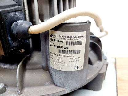 DÜRR Dental  V 600  Trockenabsaugung  Absaugung REF 7127-02