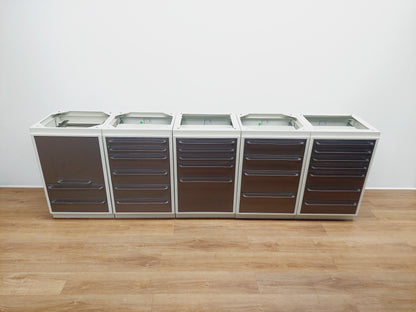 5er Dental Schrankzeile aus Praxisauflösung