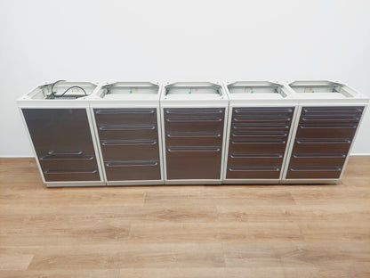 5er Dental Schrankzeile aus Praxisauflösung