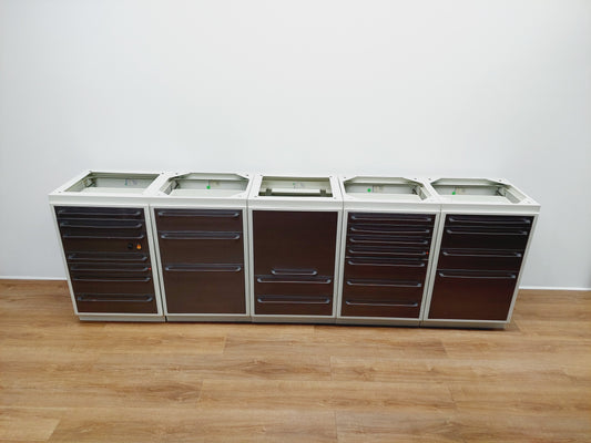 5er Dental Schrankzeile aus Praxisauflösung