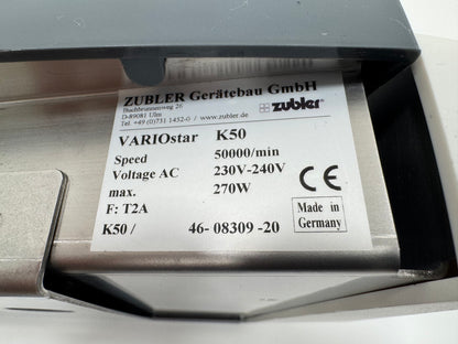 Zubler Variostar Knieanlasser K50 Variostar Handstück