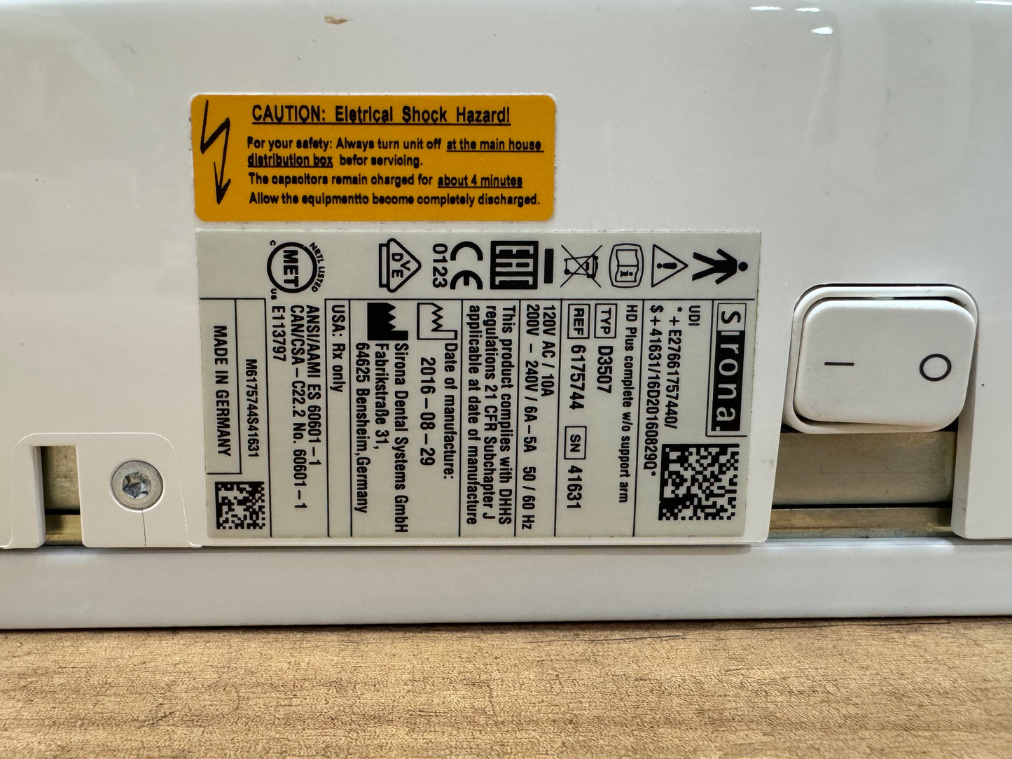 Dentsply Sirona Heliodent Plus kleinröntgen Bj.2016 Arm Mittellang