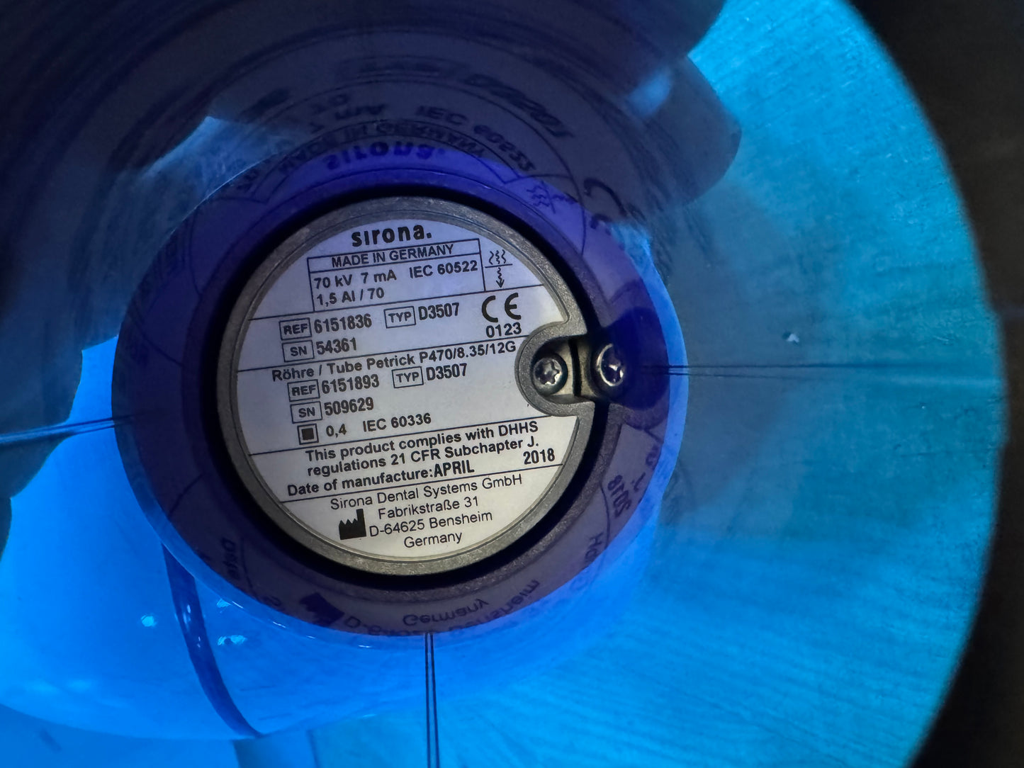 Dentsply Sirona Heliodent Plus kleinröntgen Bj.2018 Langer Arm