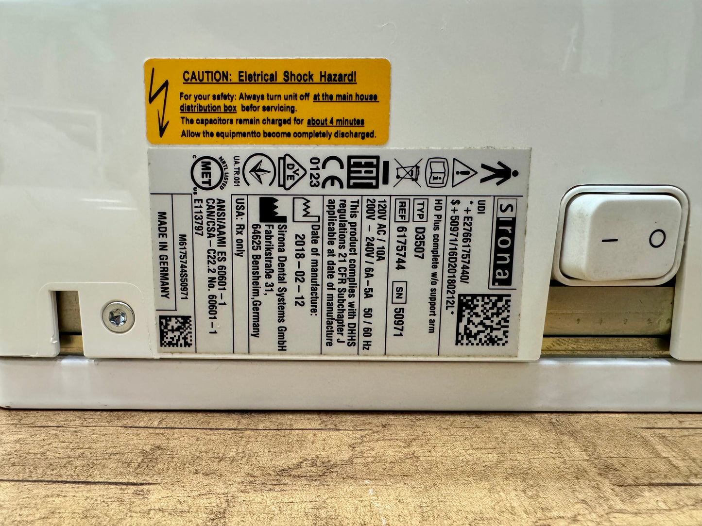 Dentsply Sirona Heliodent Plus kleinröntgen Bj.2018 Arm Mittellang