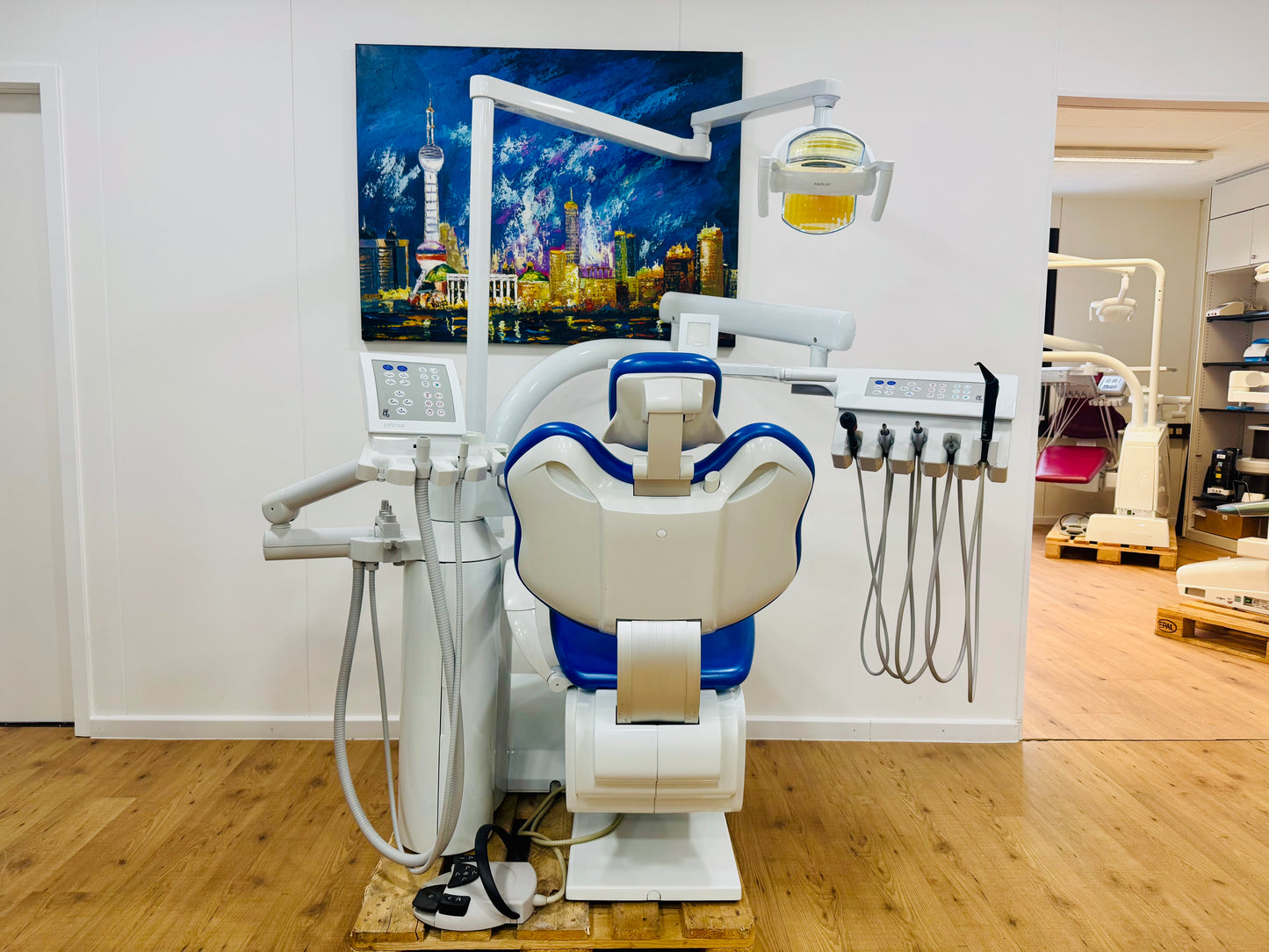 KaVo 1065 Behandlungseinheit generalüberholt Trockenabsaugung