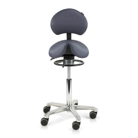 SCORE Amazone Balance Sattelhocker mit verstellbarer Lendenstütze Nahtlos gepolstert