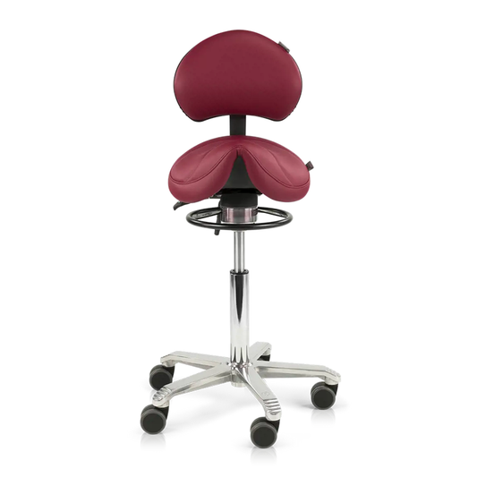 SCORE Amazone Balance Sattelhocker mit verstellbarer Lendenstütze