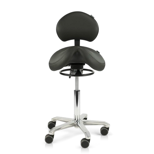 SCORE Jumper Balance Sattelhocker mit verstellbarer Lendenstütze