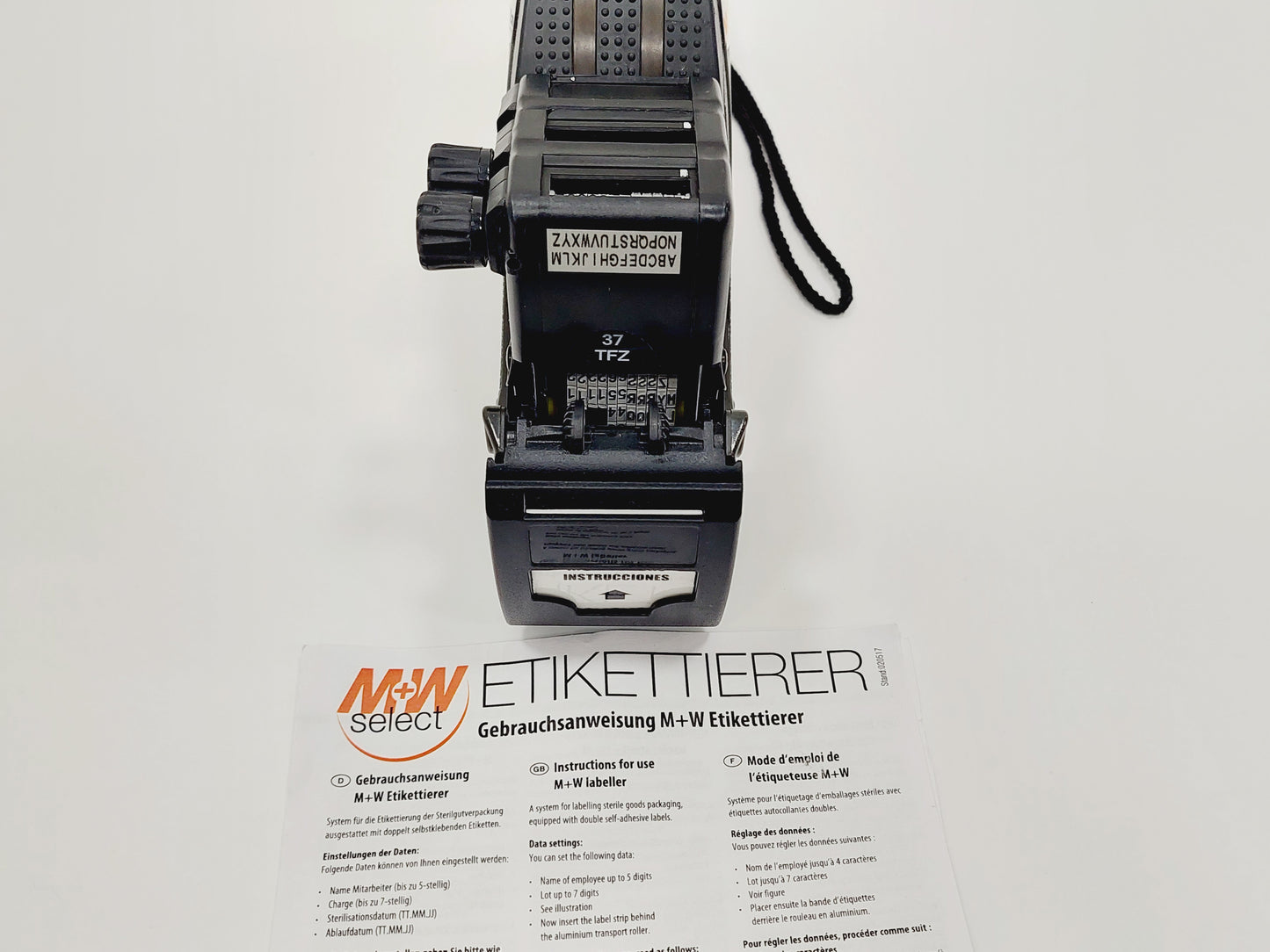 MW Dental manueller Etikettendrucker MW Dental