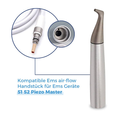 1X Kompatibles  EMS Air-Flow Handstück Kompatibles wie EL-308 für S1 S2 Master Piezon Neu