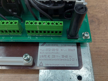 Dürr Dental Steuerkasten 0732-100-50 für Nassabsaugung Dental