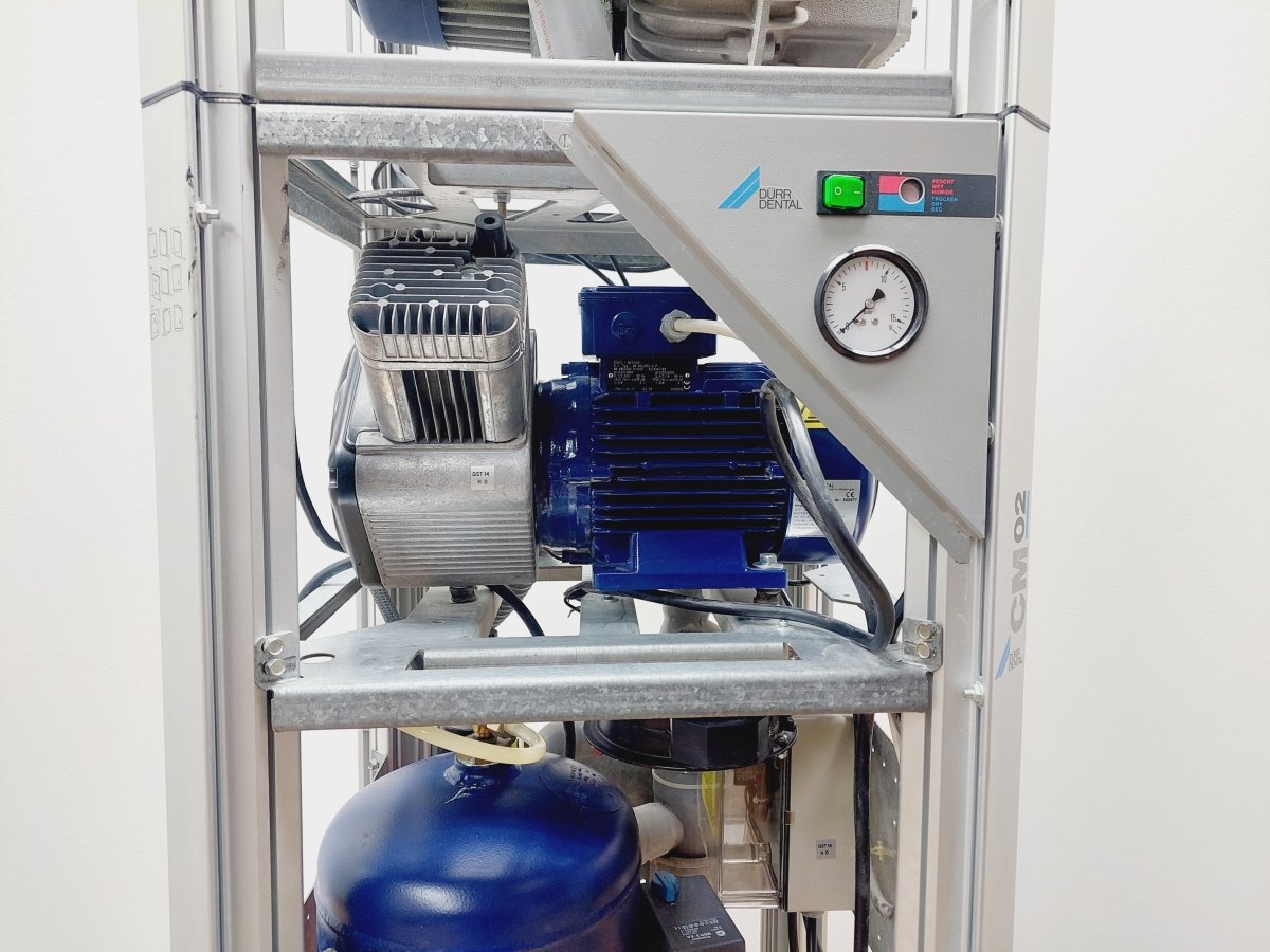 Dürr Power Tower PT160 Trockenabsaugung, Kompressor, Aggregat & Trockenluftanlage