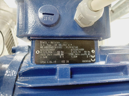 Dürr Power Tower PT160 Trockenabsaugung, Kompressor, Aggregat & Trockenluftanlage