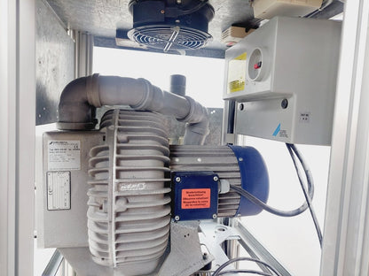 Dürr Power Tower PT160 Trockenabsaugung, Kompressor, Aggregat & Trockenluftanlage